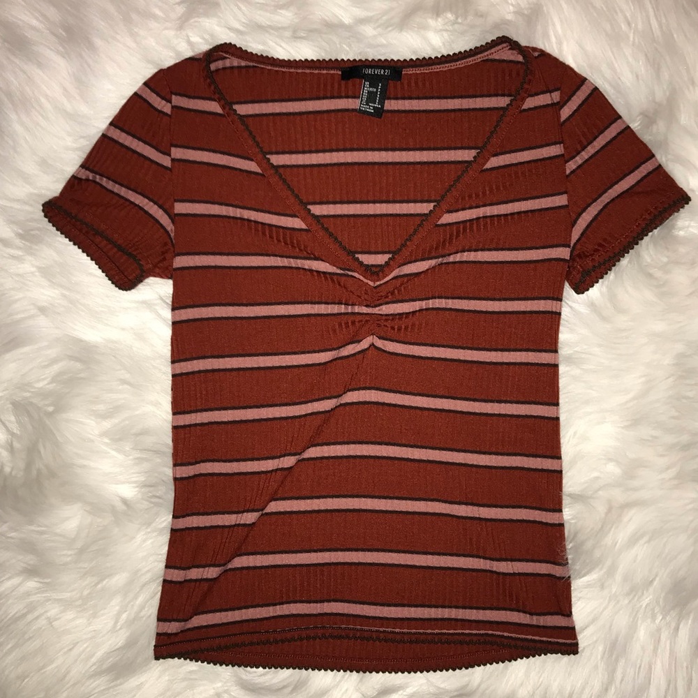 LAST CHANCE❗️ F21 stripped shirt